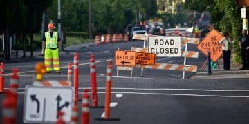Illinois 157 Hamel road construction Independence Day holiday