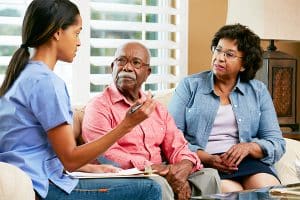 elderly self-care routine