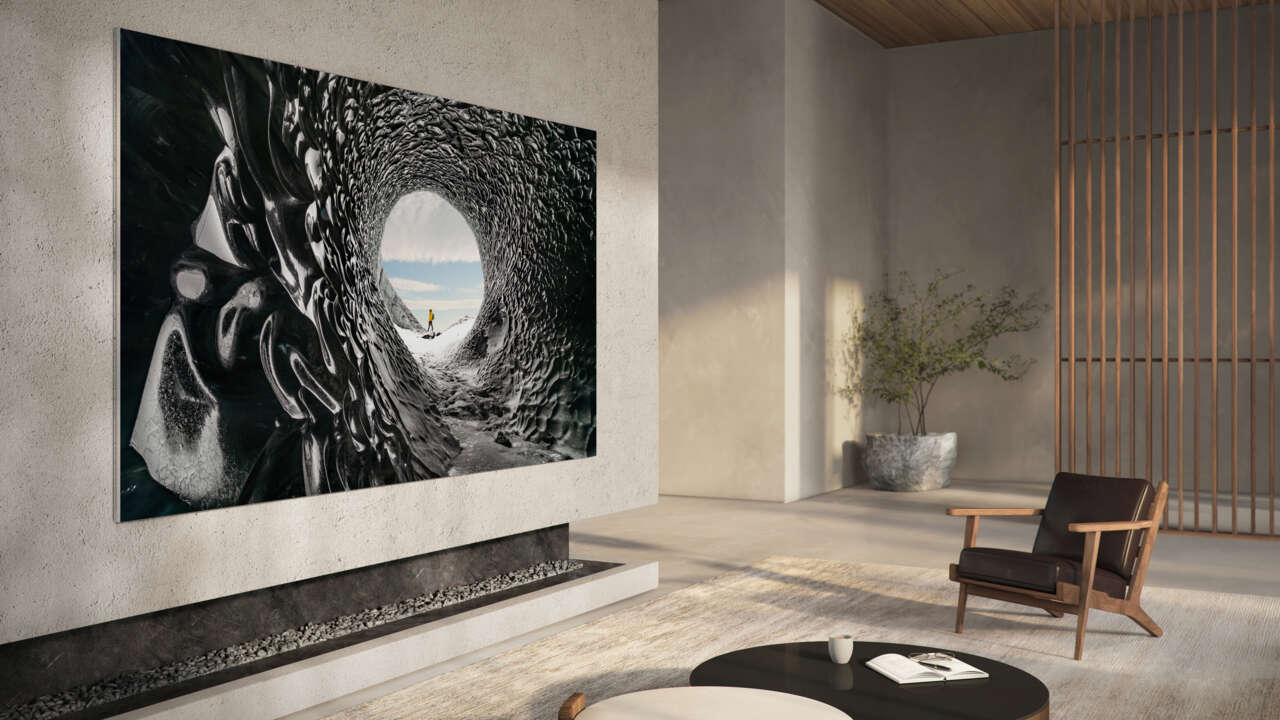 Samsung's new 110-inch MicroLED TV costs a pretty penny