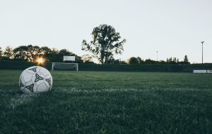 sky sunset field sunrise Pana soccer