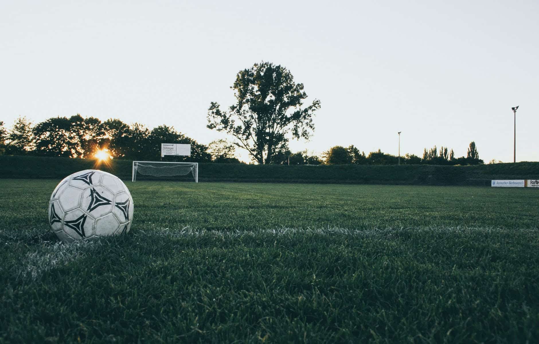 sky sunset field sunrise Pana soccer