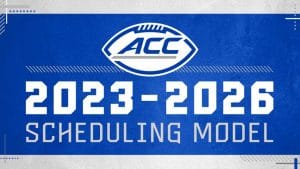 ACC football schedule 2023 to 2026