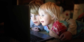 children screen time