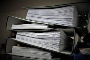 business paperwork