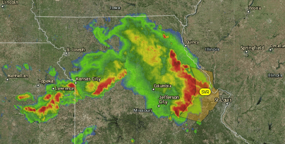 extreme heat relief rain thunderstorms July 29 2023