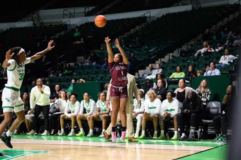 SIU Salukis women's basketball December 7 2024