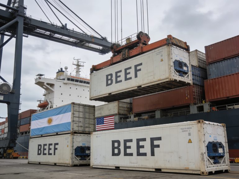 Argentina beef imports to U.S.