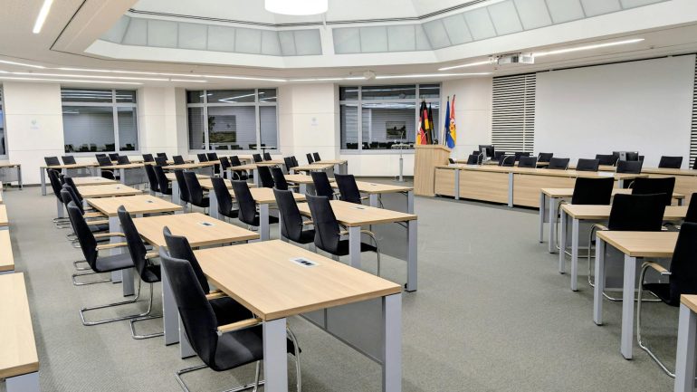 Montgomery County meetings empty government meeting room in niedersachsen